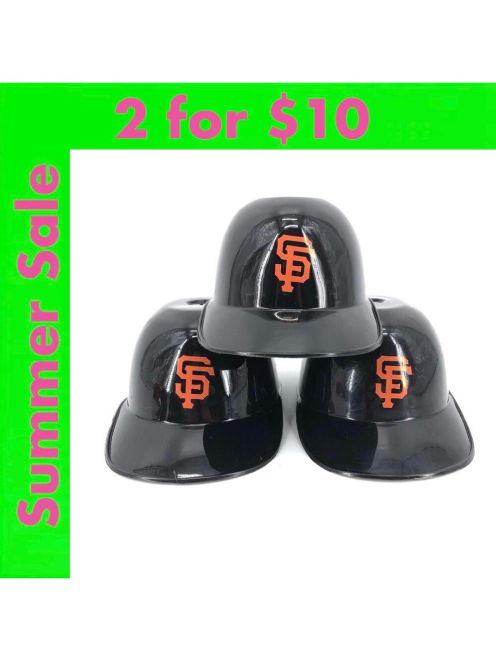 90s San Francisco Giants MLB baseball Laich ice cream helmets 1990s vintage
